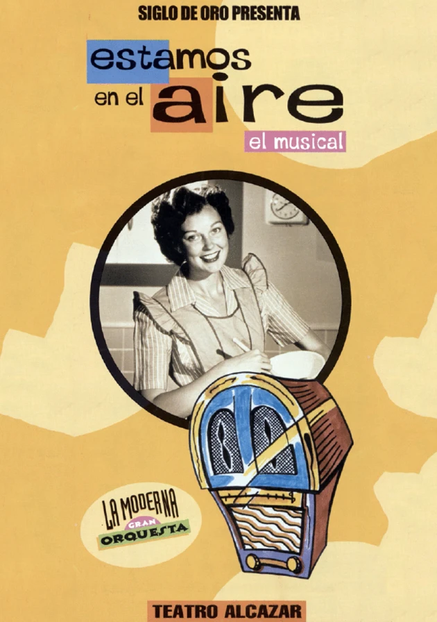 Poster del musical Estamos en el aire (1999)