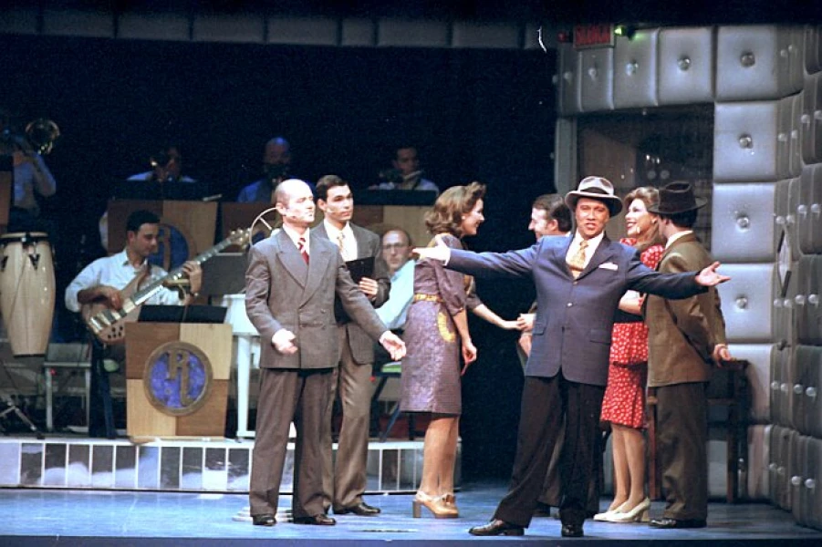 Imagen del musical Estamos en el aire (1999)