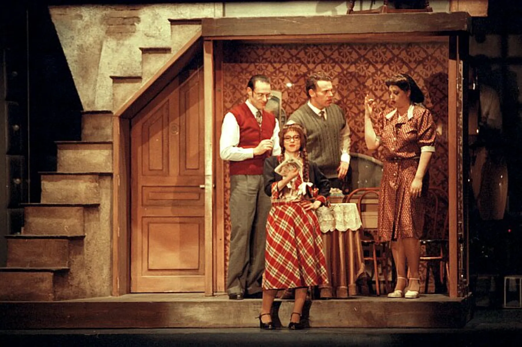 Imagen del musical Estamos en el aire (1999)