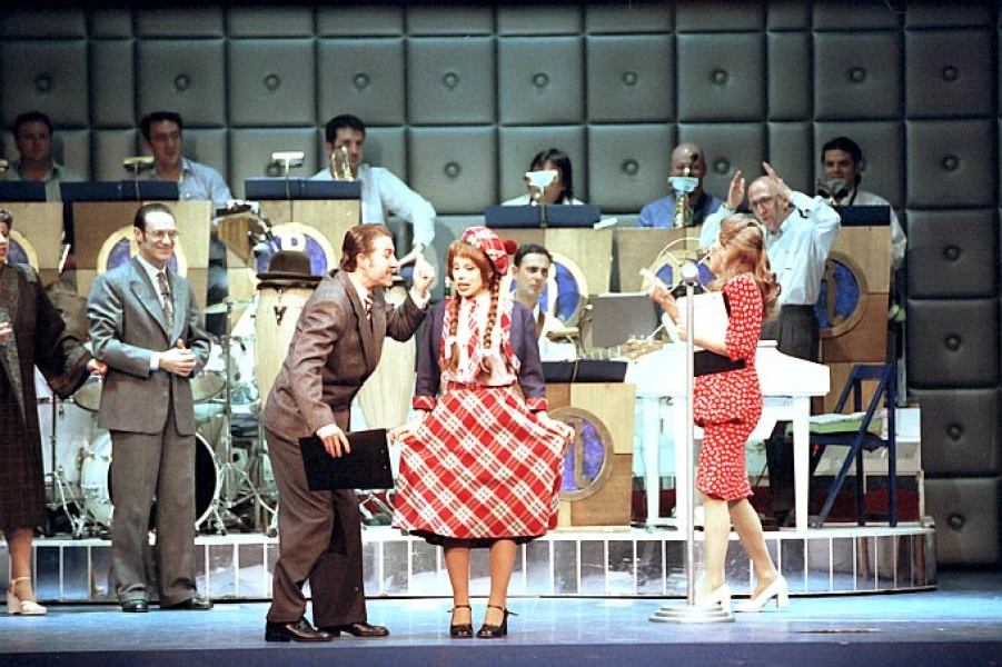 Imagen del musical Estamos en el aire (1999)