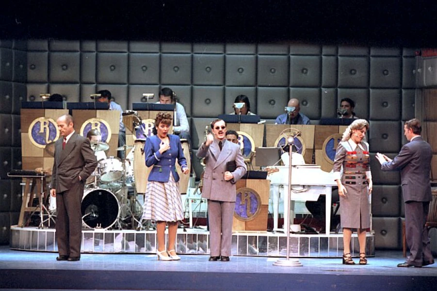 Imagen del musical Estamos en el aire (1999)