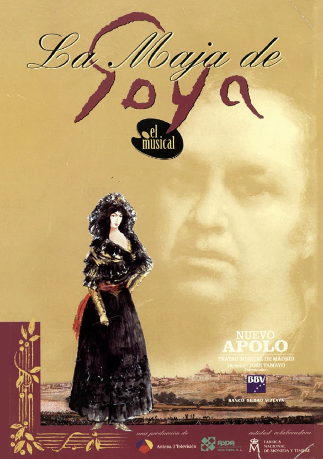Poster del musical La maja de Goya (1996)