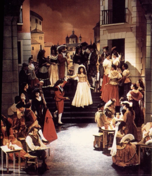 Imagen del musical La maja de Goya (1996)