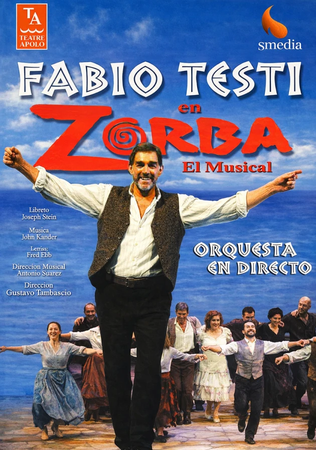 Poster del musical Zorba (2002)