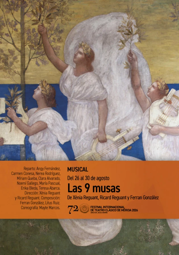 Poster del musical Las 9 musas