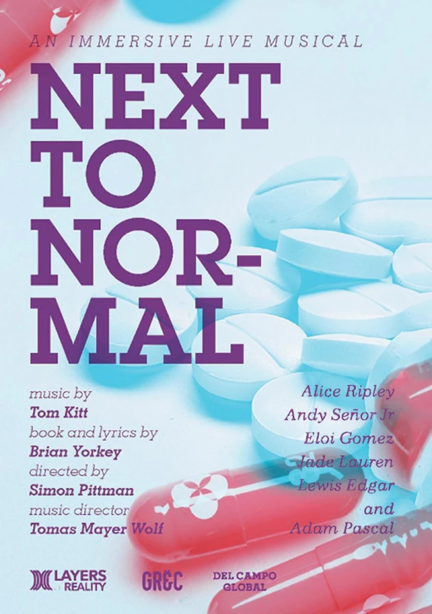 Poster del musical Next to normal (2022)
