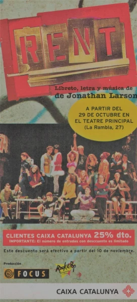 Imagen del musical Rent (1999)