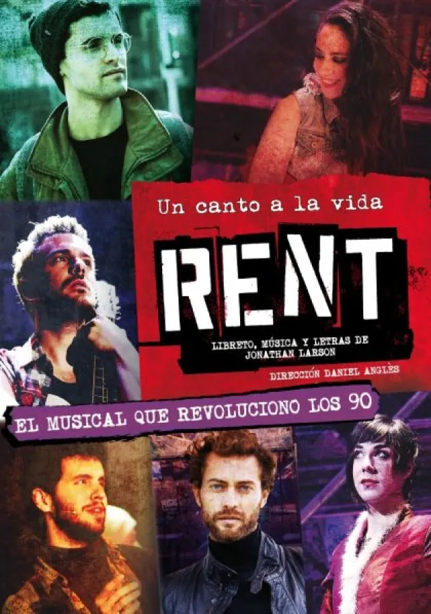 Poster del musical Rent (2019)