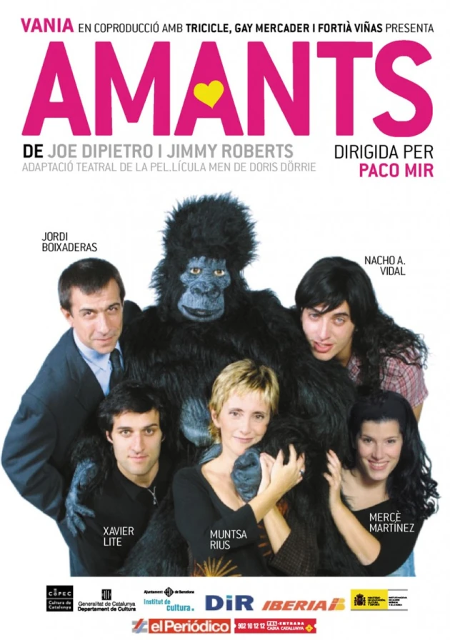 Poster del musical Amants (2002)