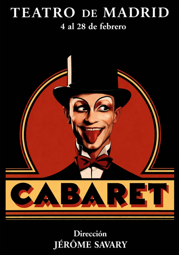 Poster del musical Cabaret (1992)