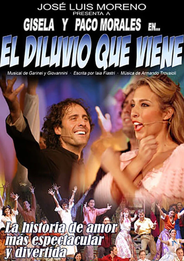 Poster del musical El diluvio que viene (2004)