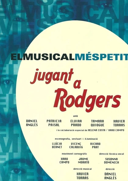 Poster del musical Jugant a Rodgers (2003)