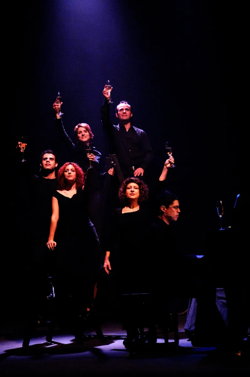 Imagen del musical Tu, Jo, Ell, Ella… i 10 anys més (2006)