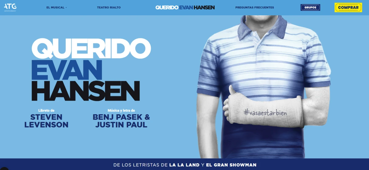 Abierta la preventa: Consigue tus entradas para 'Querido Evan Hansen' en Madrid con beneficios exclusivos
