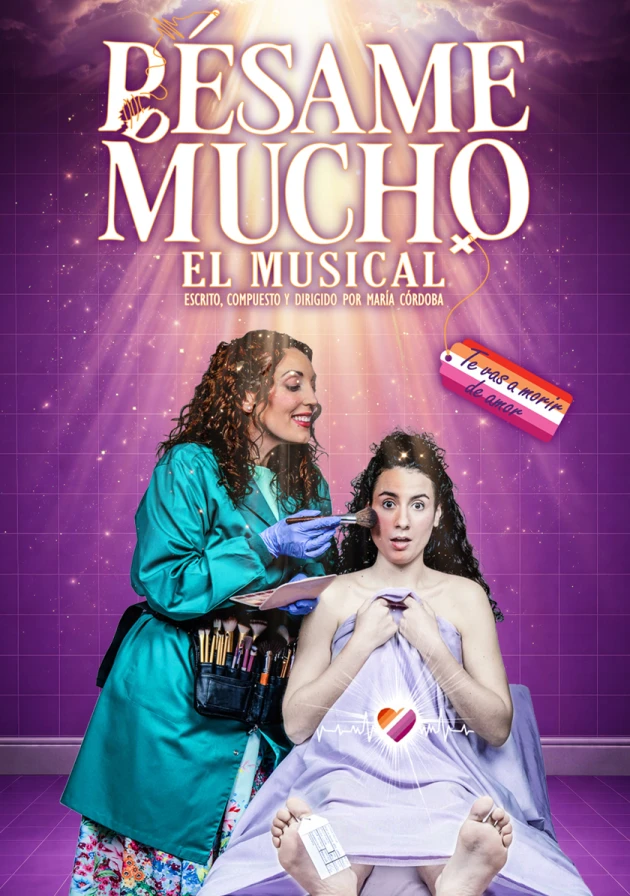 Poster del musical Pésame mucho