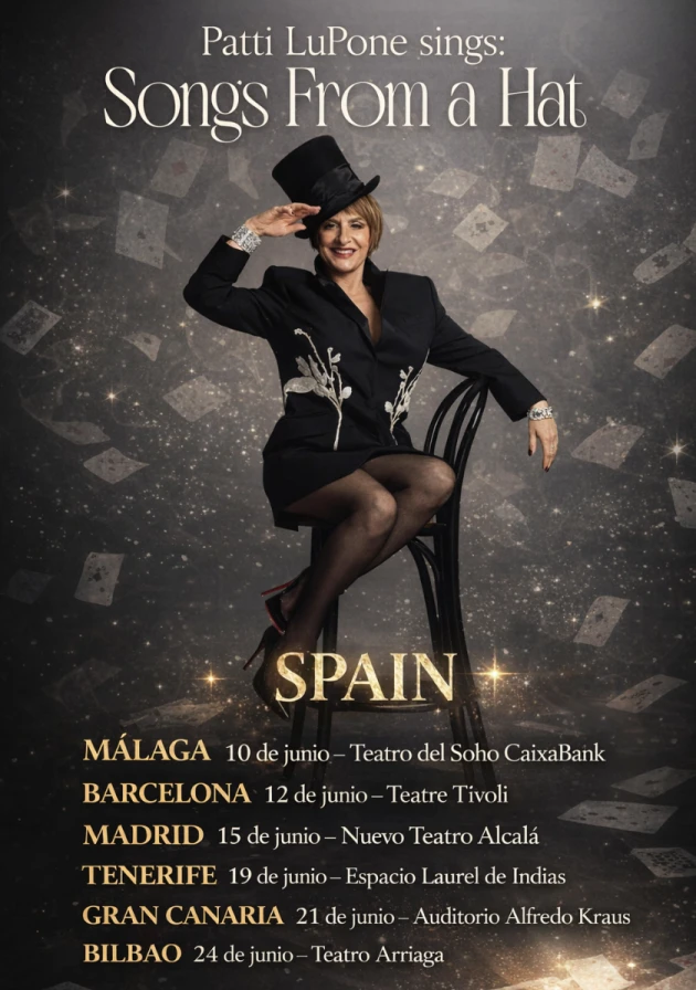 Poster del musical Patti LuPone - Songs from a hat