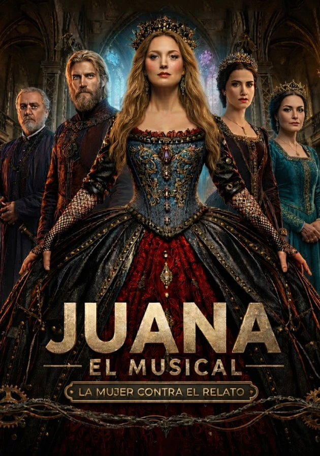 Poster del musical Juana