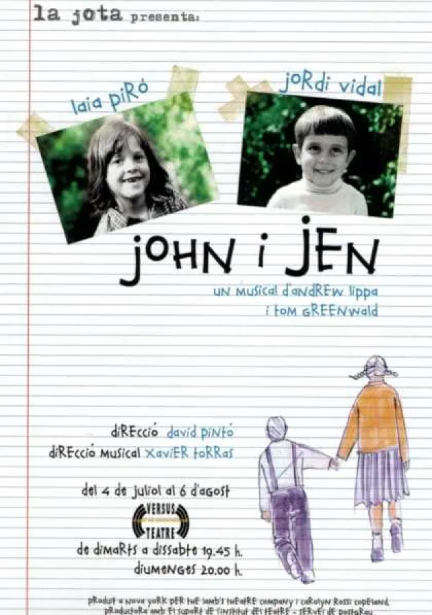 Poster del musical John i Jen (2006)