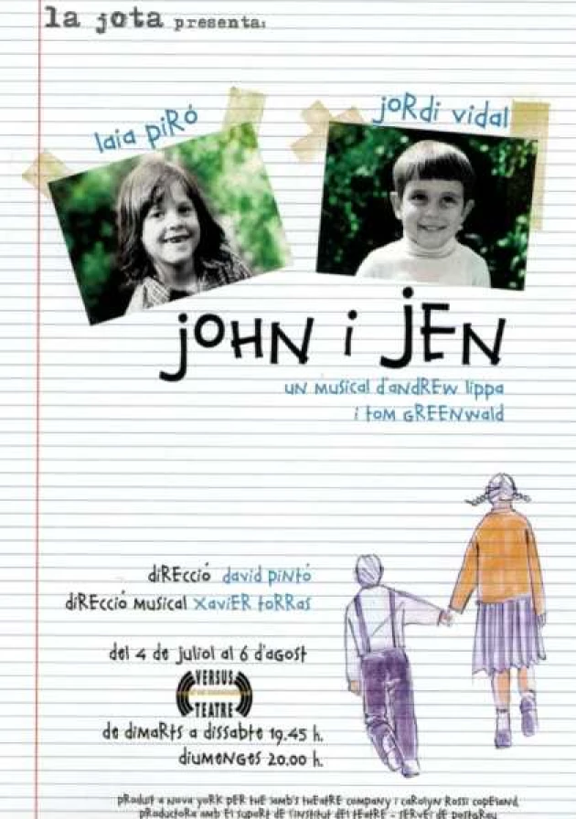 Poster del musical John i Jen (2006)