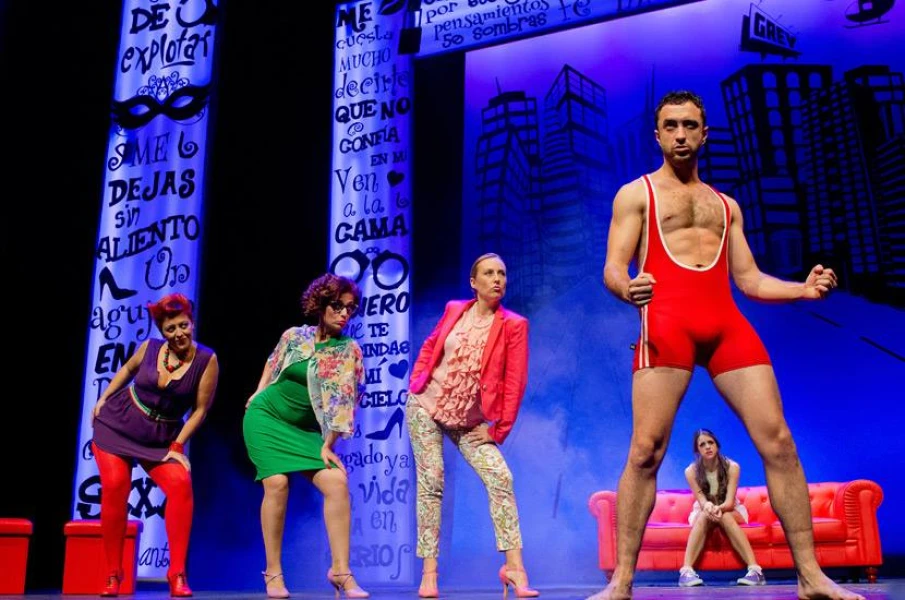 Imagen del musical 50 sombras (2014)