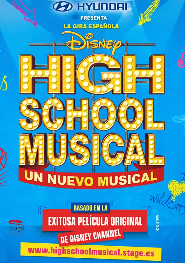 Poster del musical High School Musical (2008)