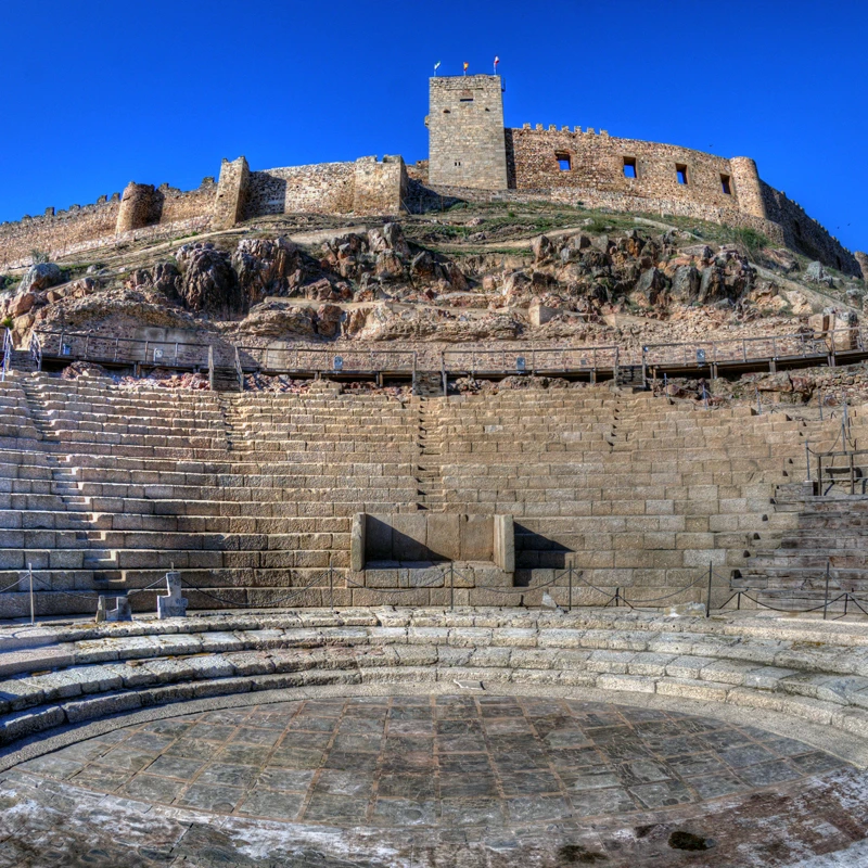 Teatro romano de Medellín en Medellín