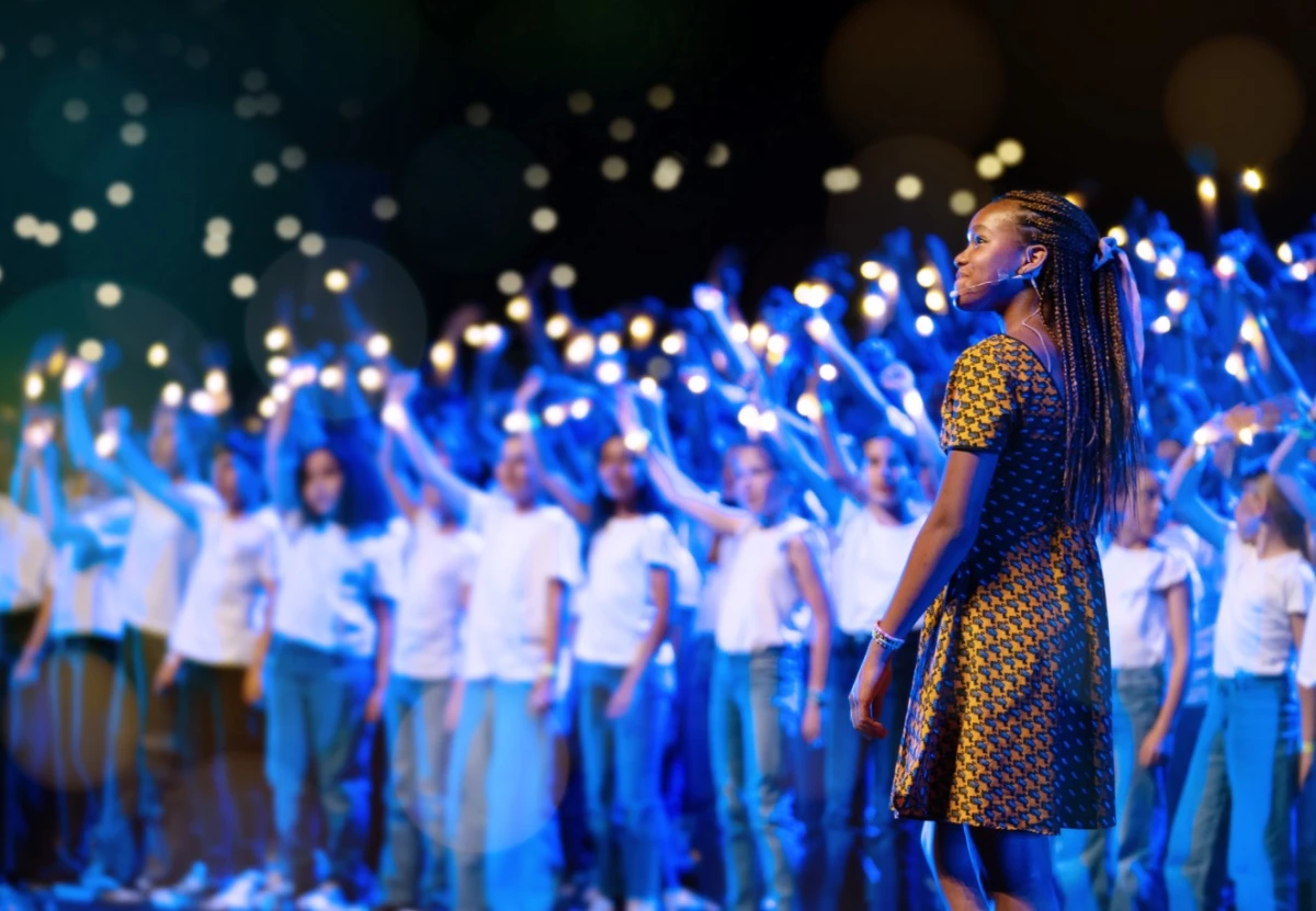 Ubuntu Zircus: 1.500 niños alzan la voz contra el bullying en el Madrid Arena