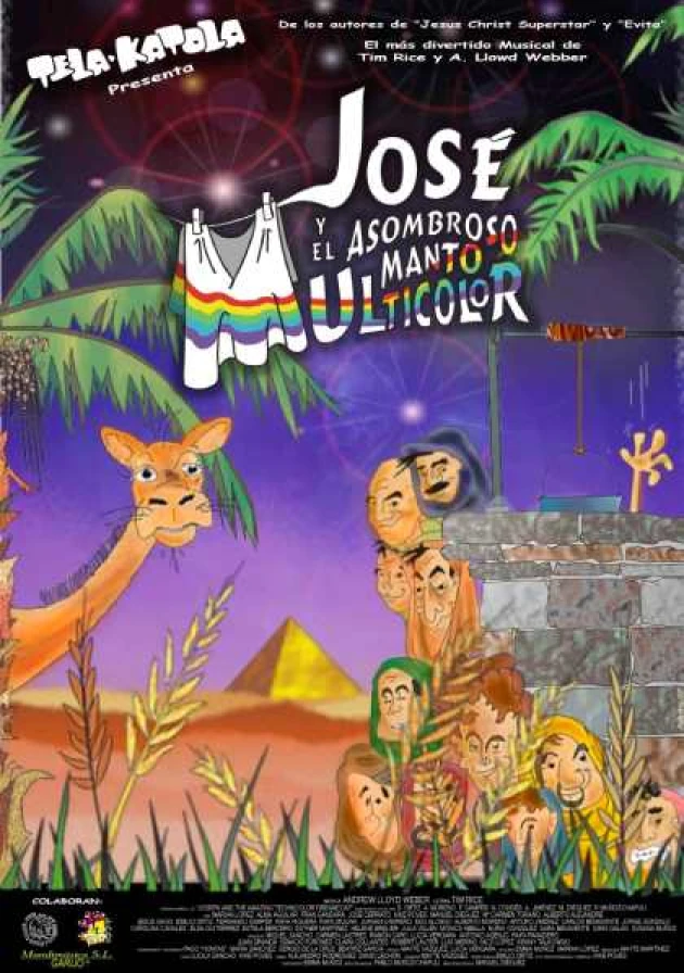 Poster del musical José y el asombroso manto multicolor (2002)