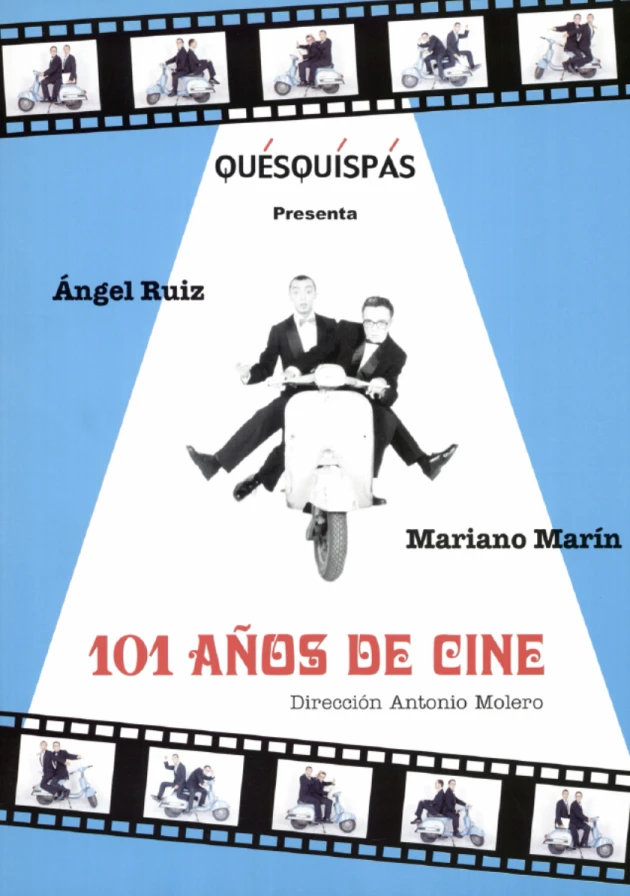 Poster del musical 101 años de cine (1997)