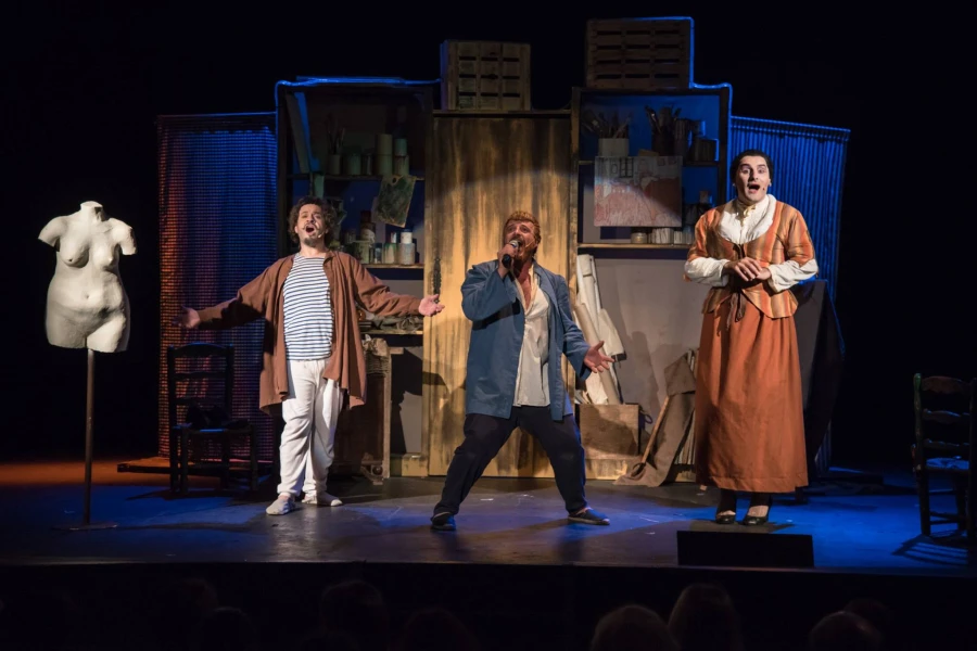Imagen del musical Van Gogh (2015)