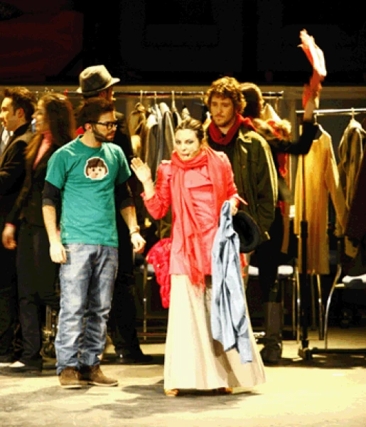 Imagen del musical Ángeles (2011)
