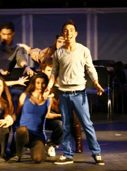 Imagen del musical Ángeles (2011)