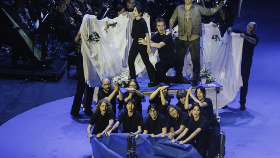 Imagen del musical La Nit del Músic Alt. Un tipus de gènere ambigu