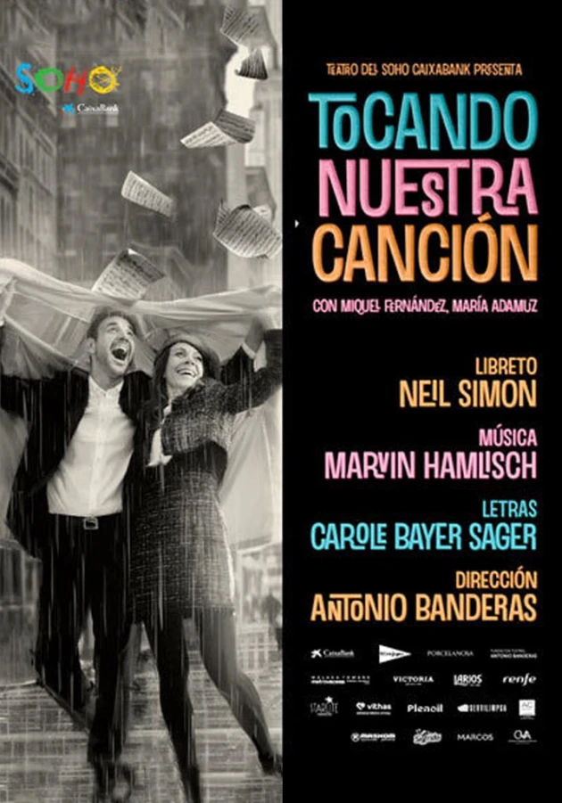 Poster del musical Tocando nuestra canción (2024)