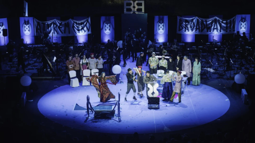 Imagen del musical La Nit del Músic Alt. Un tipus de gènere ambigu