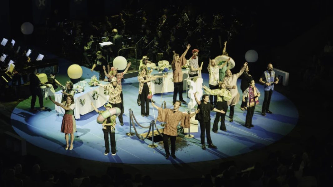 Imagen del musical La Nit del Músic Alt. Un tipus de gènere ambigu