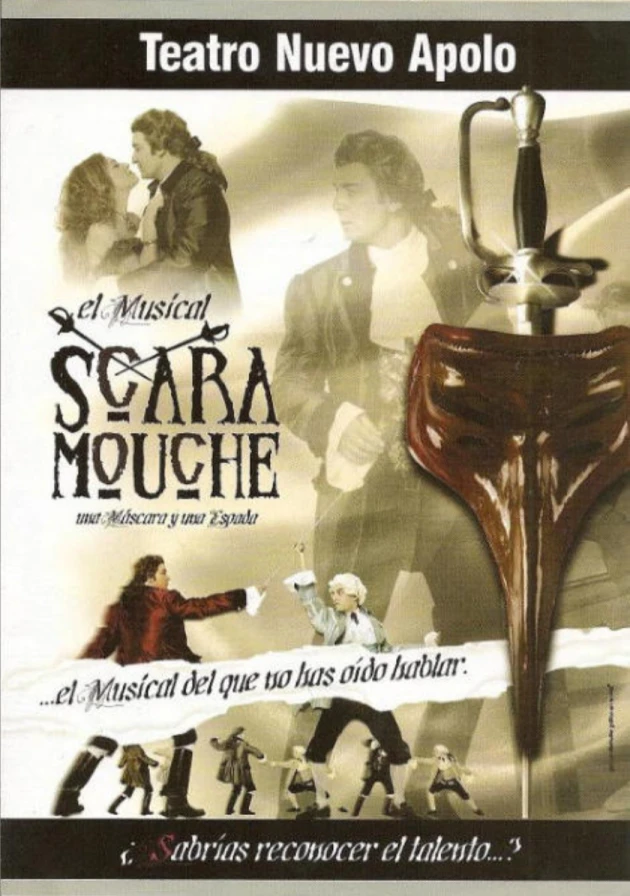 Poster del musical Scaramouche, una máscara y una espada (2006)