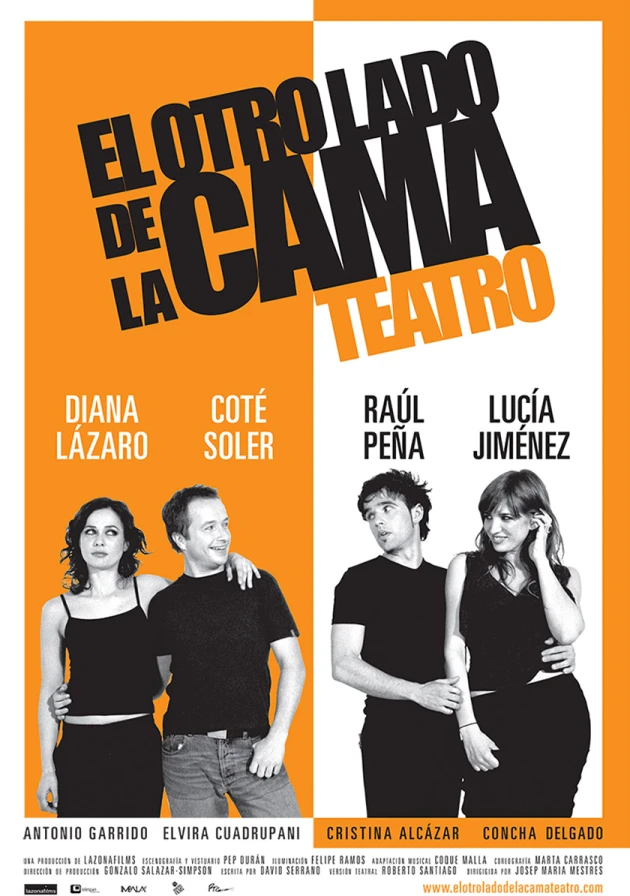 Poster del musical El otro lado de la cama (2004)