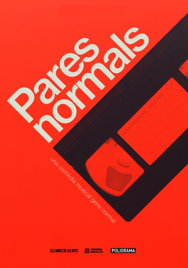 Poster del musical Pares normals (2022)