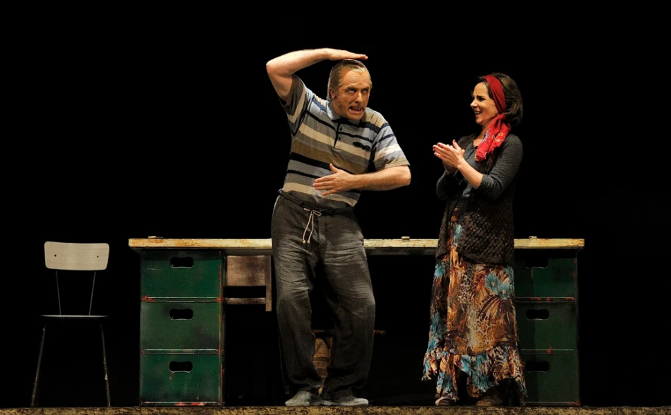 Imagen del musical La familia irreal (2012)