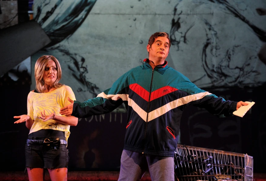 Imagen del musical La familia irreal (2012)