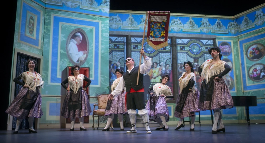 Imagen del musical Gente bien (2016)
