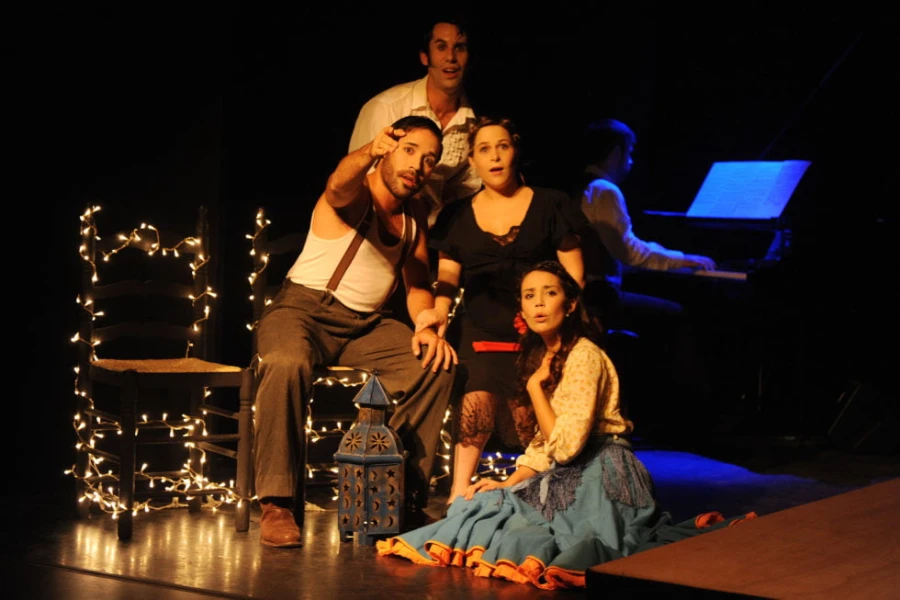 Imagen del musical Ojos verdes (2007)