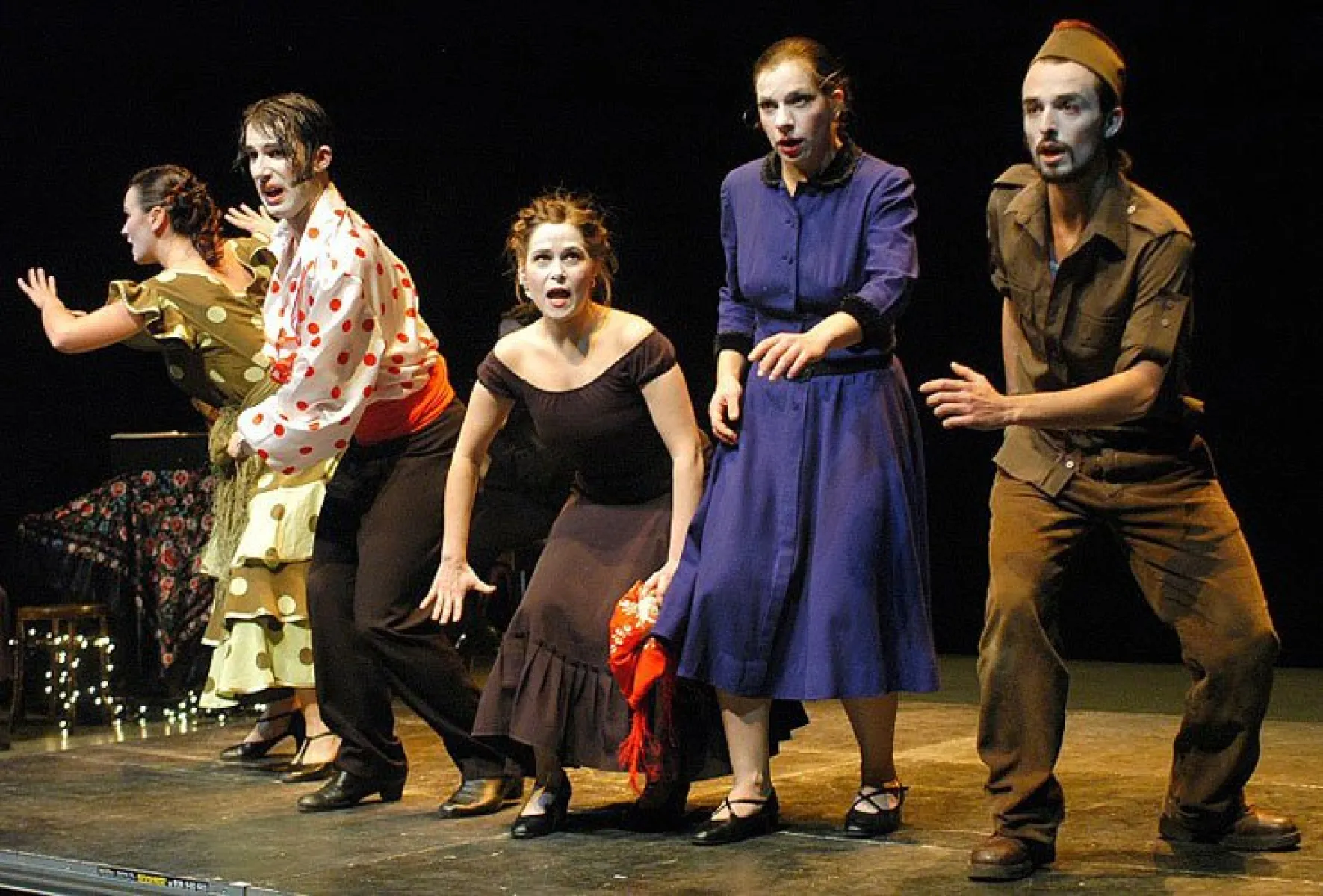 Imagen del musical Ojos verdes (2007)