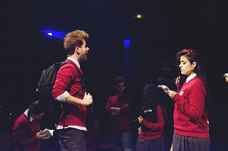 Imagen del musical Per sobre de totes les coses (2014)