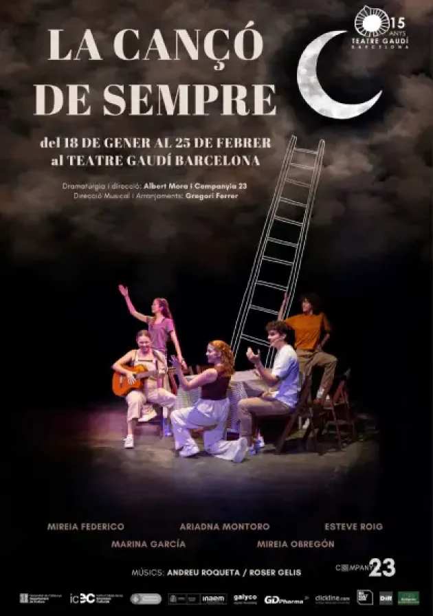 Poster del musical La cançó de sempre (2023)