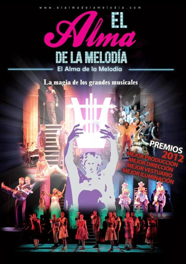 Poster del musical El alma de la melodía (2012)