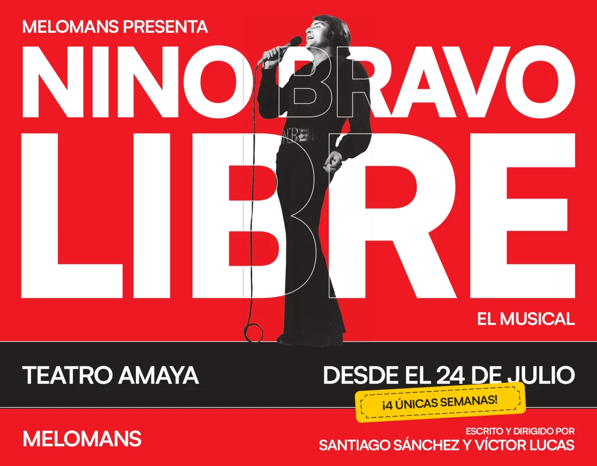 'Libre': el aclamado musical sobre Nino Bravo regresa a Madrid por temporada limitada