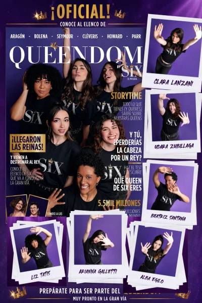 El Queendom ya está aquí: SIX revela su elenco y lanza su revista oficial en Madrid