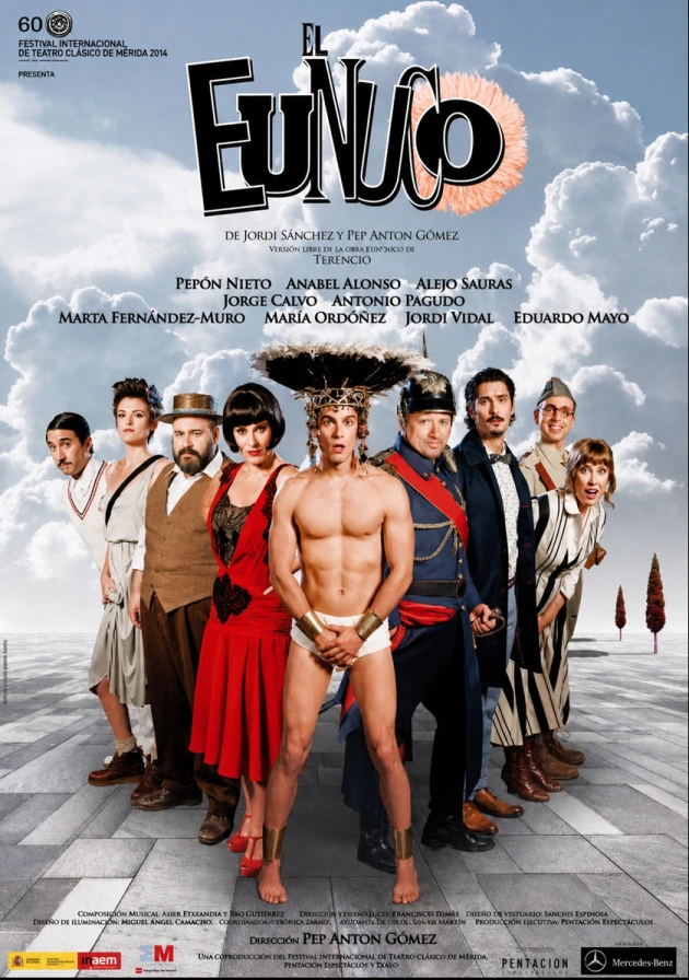 Poster del musical El eunuco (2014)